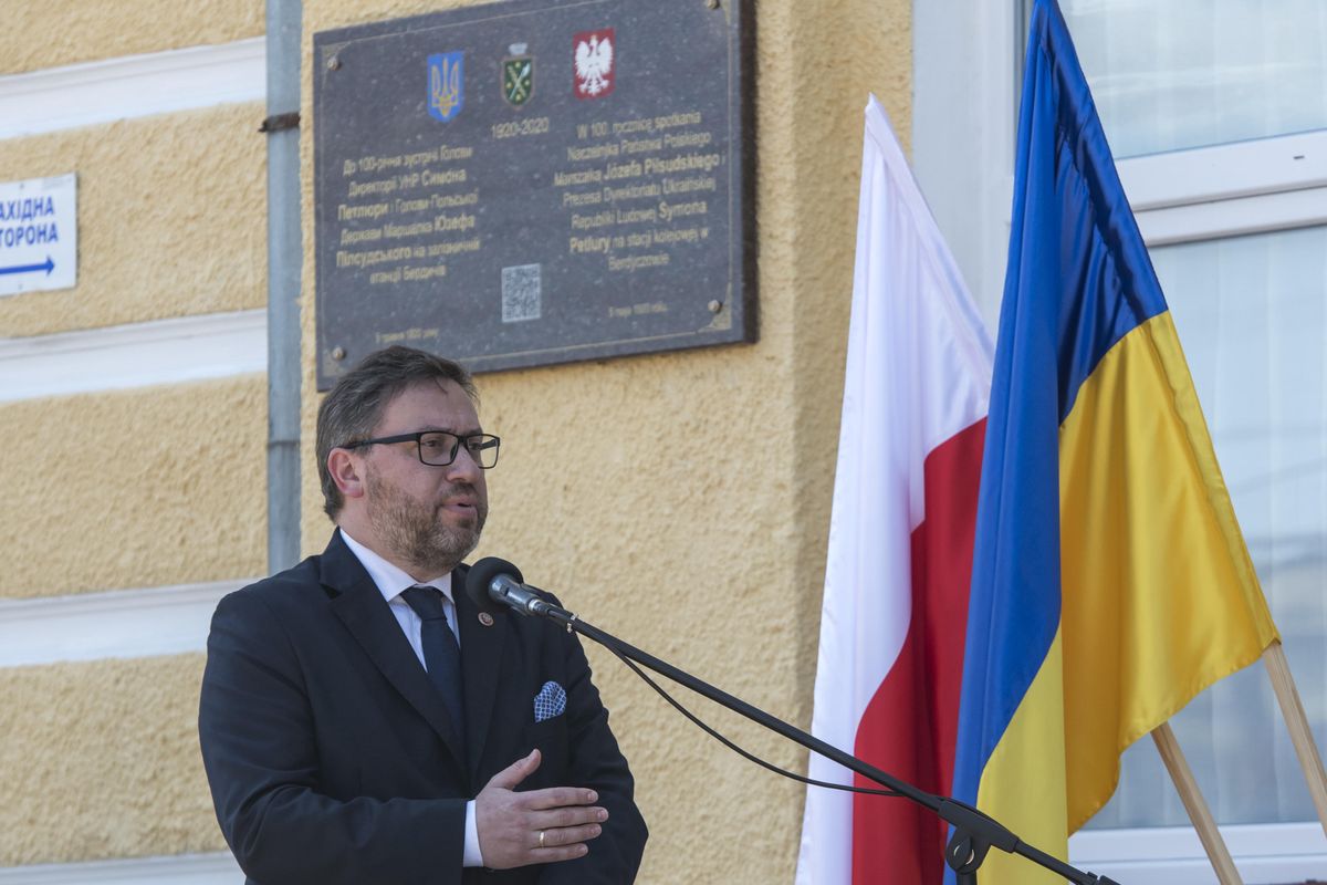 Ambasador RP w Kijowie Bartosz Cichocki