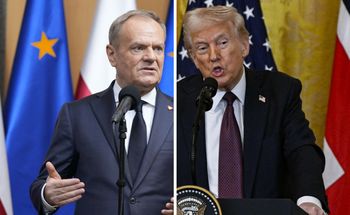 Trump nazwał Tuska "przyjacielem". "Zabawna sytuacja"