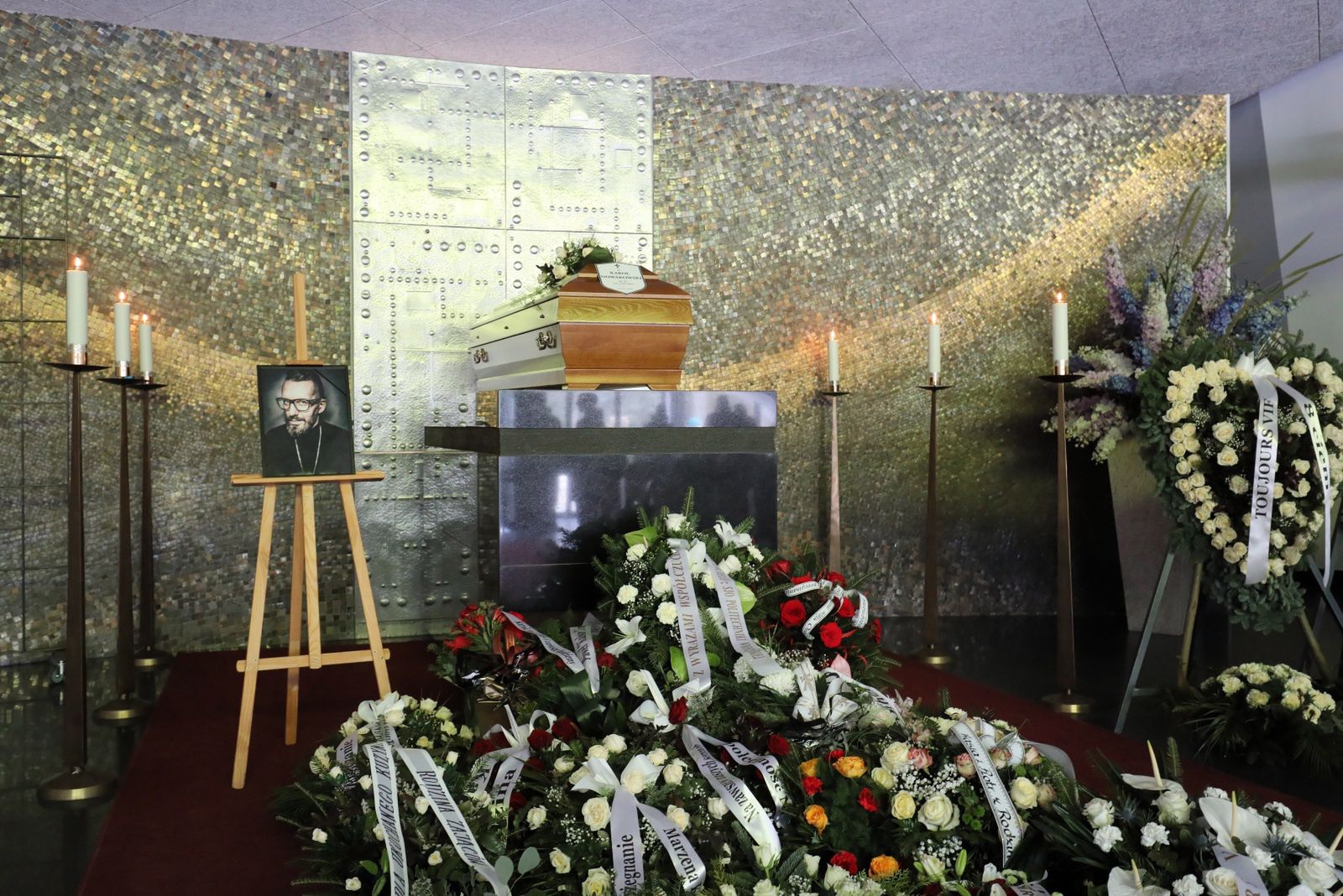 Pogrzeb Karola "Pjusa" Nowakowskiego