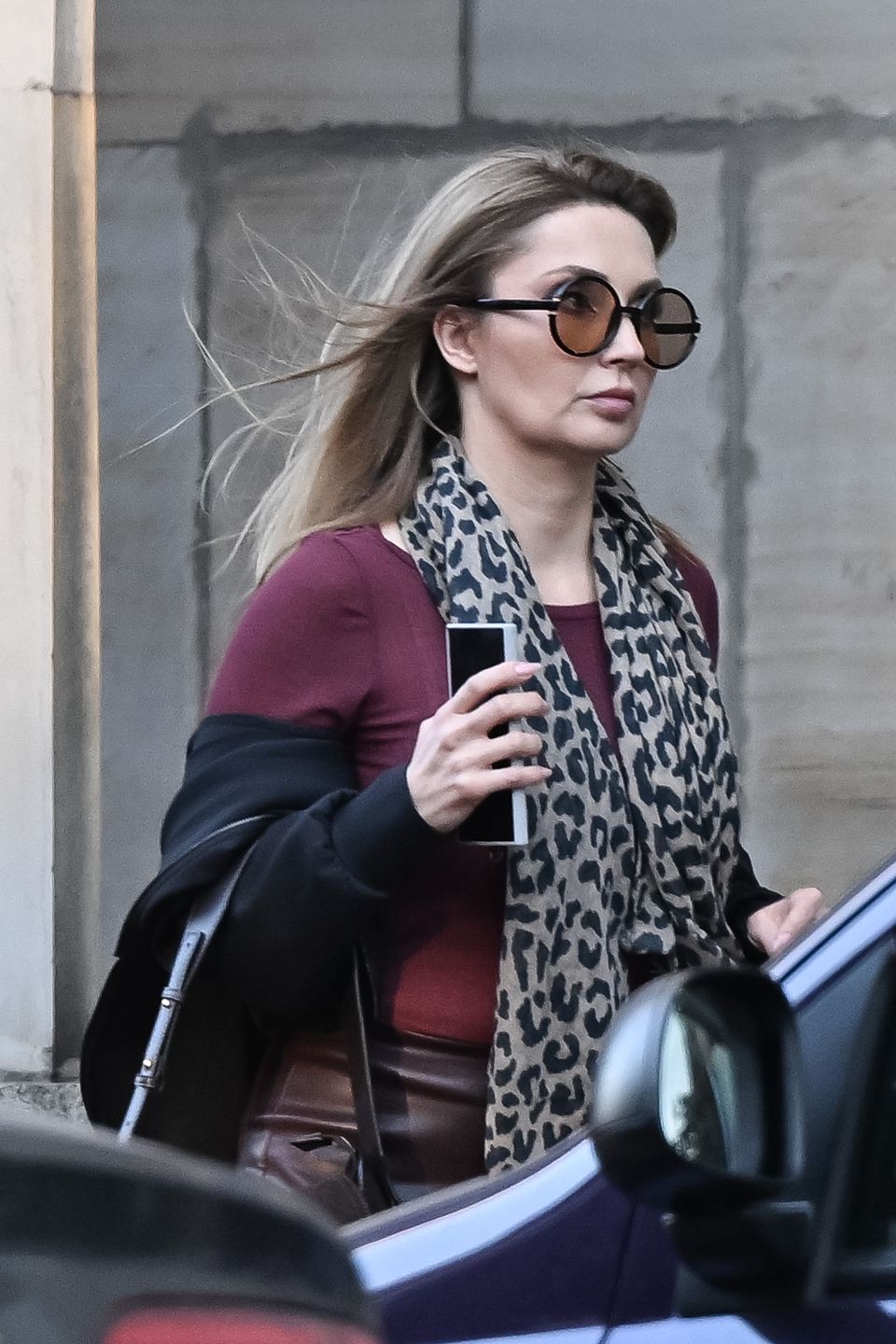 Naturalna Cleo "przyłapana" na mieście