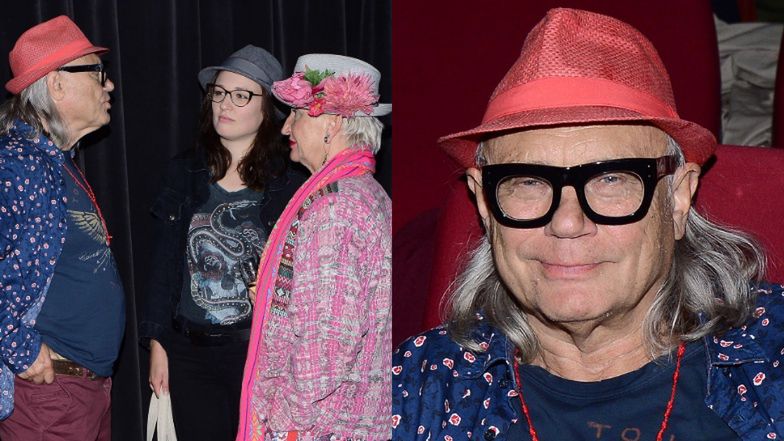 Kamil Sipowicz z dziewczyną i koleżanką na premierze