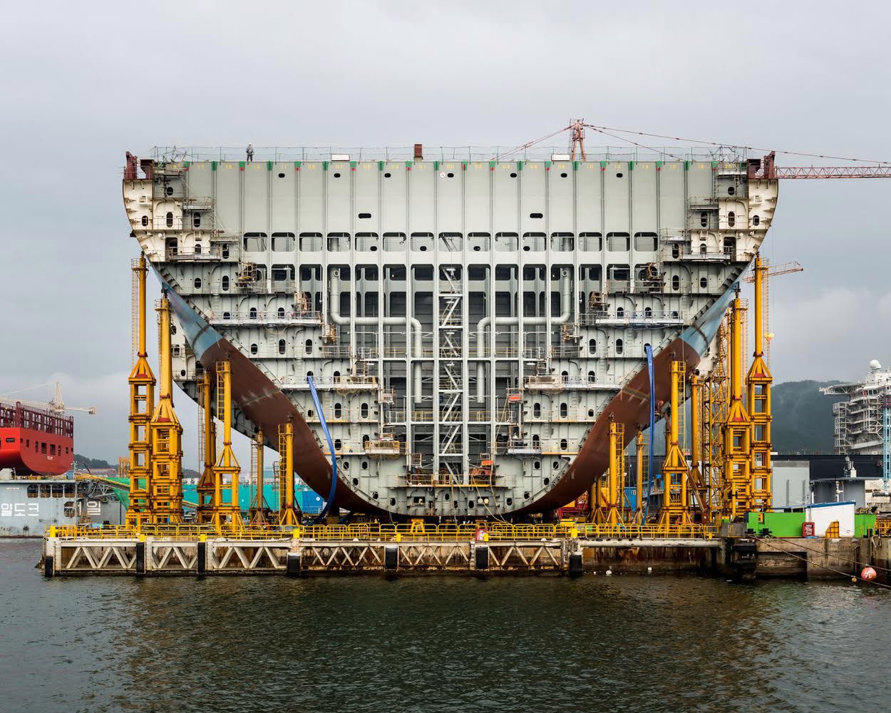 Matz Maersk Triple E - tak wygląda budowa największego statku świata 2