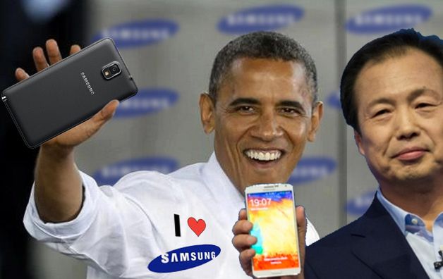 Obama reklamuje Galaxy Note'a 3, czyli kolejne selfie z Samsungiem w tle