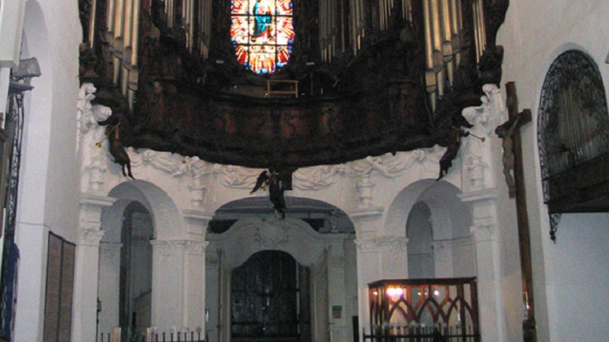 Kościół został okradziony.