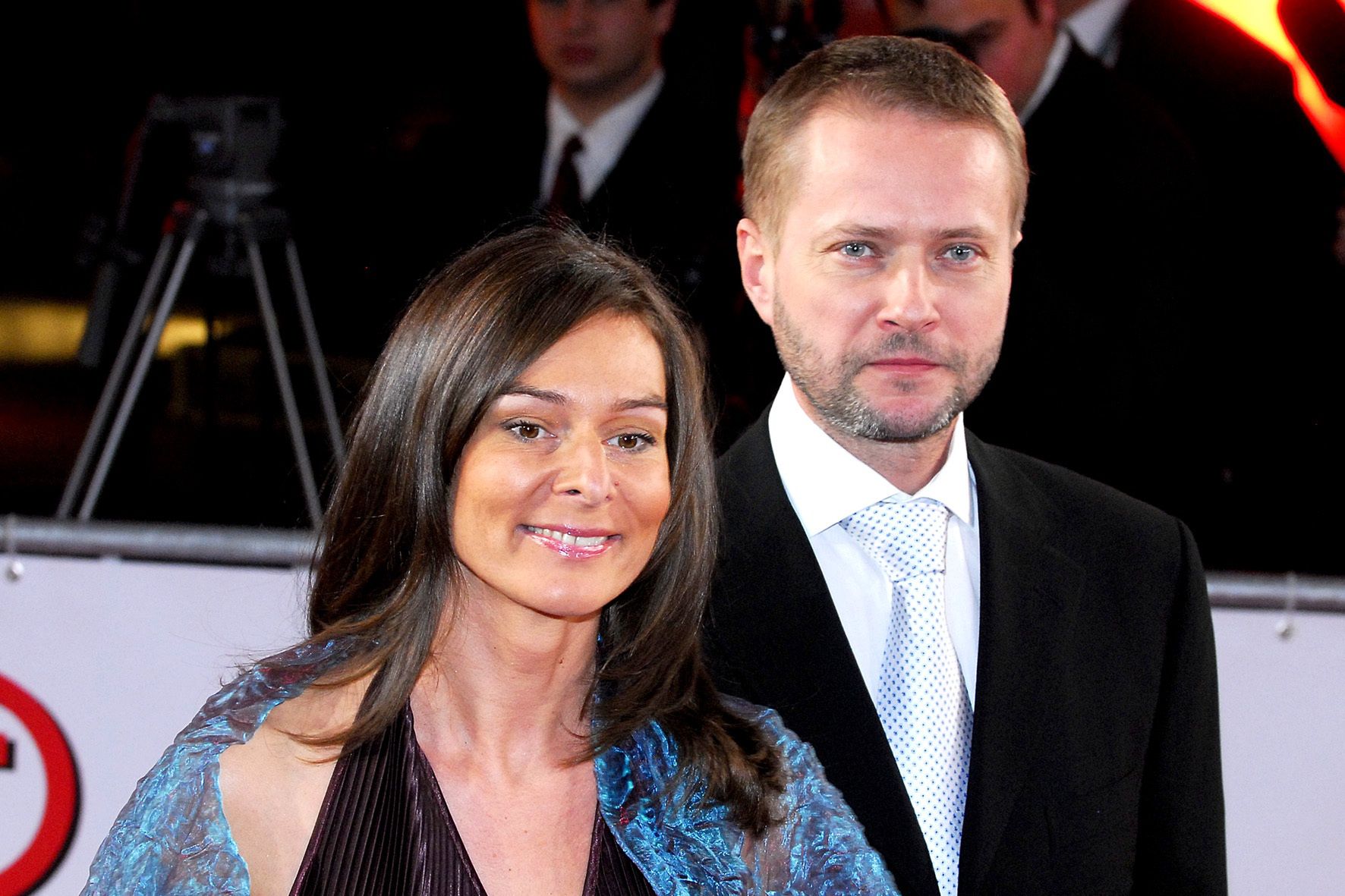 Artur Żmijewski z żoną Pauliną