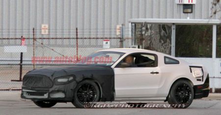 Nowy Ford Mustang (2015) uchwycony podczas testów!