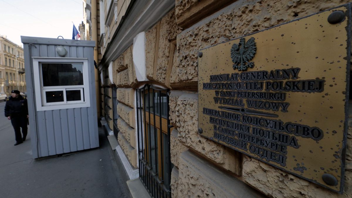 Budynek polskiego konsulatu w Petersburgu
