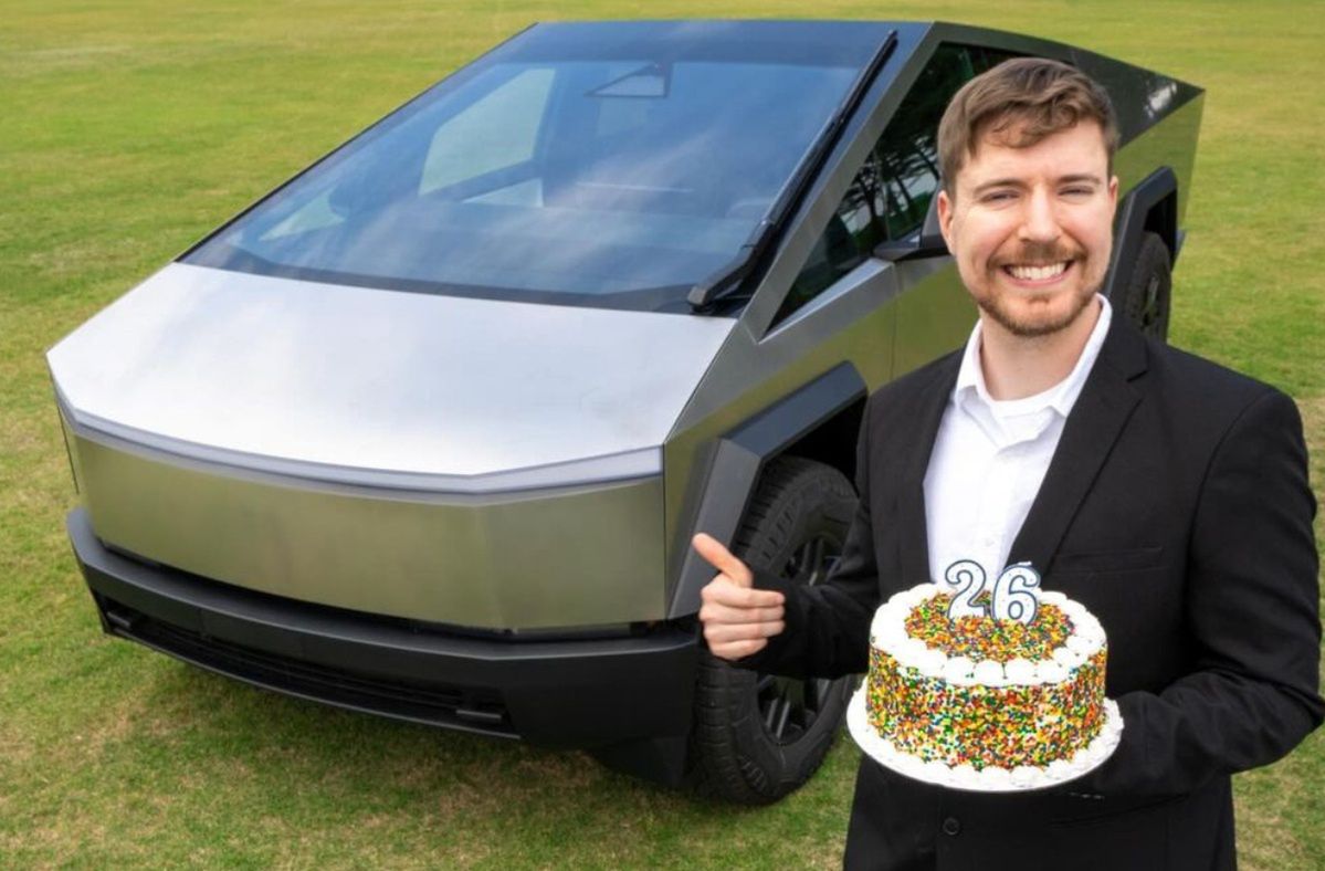 MrBeast celebrates his 26th birthday. On this occasion, he is giving away cars worth a fortune.