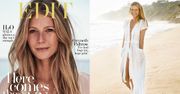 Piegowata Gwyneth Paltrow pozuje na plaży