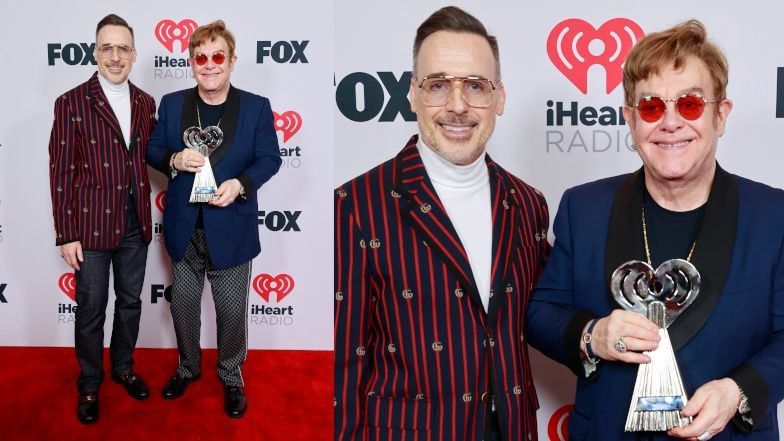 iHeartRadio Music Awards - David Furnish i Elton John