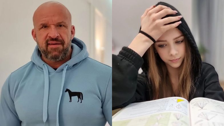 Córka Tomasza Oświecińskiego przeszła na nauczanie domowe