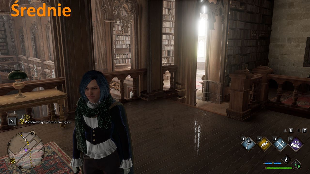 Hogwarts Legacy - ustawienia średnie