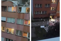 Potężny wybuch w bloku w Bogatyni. "Ściany wyrzuciło na zewnątrz". Są ranni