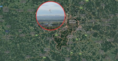 Atak dronów na Moskwę. Odgłosy eksplozji