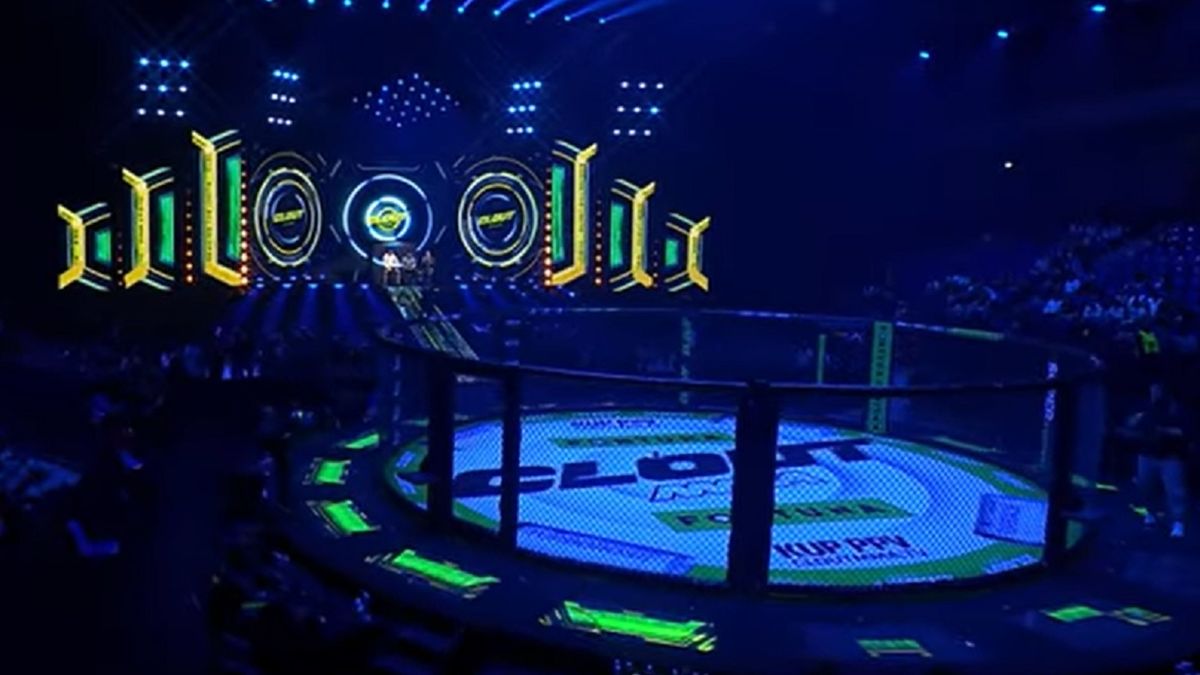Zdjęcie z gali Clout MMA