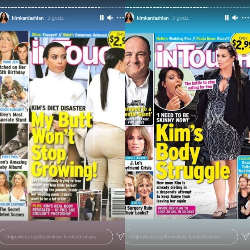 Kim Kardashian wspomina, jak media wyśmiewały jej ciążową sylwetkę