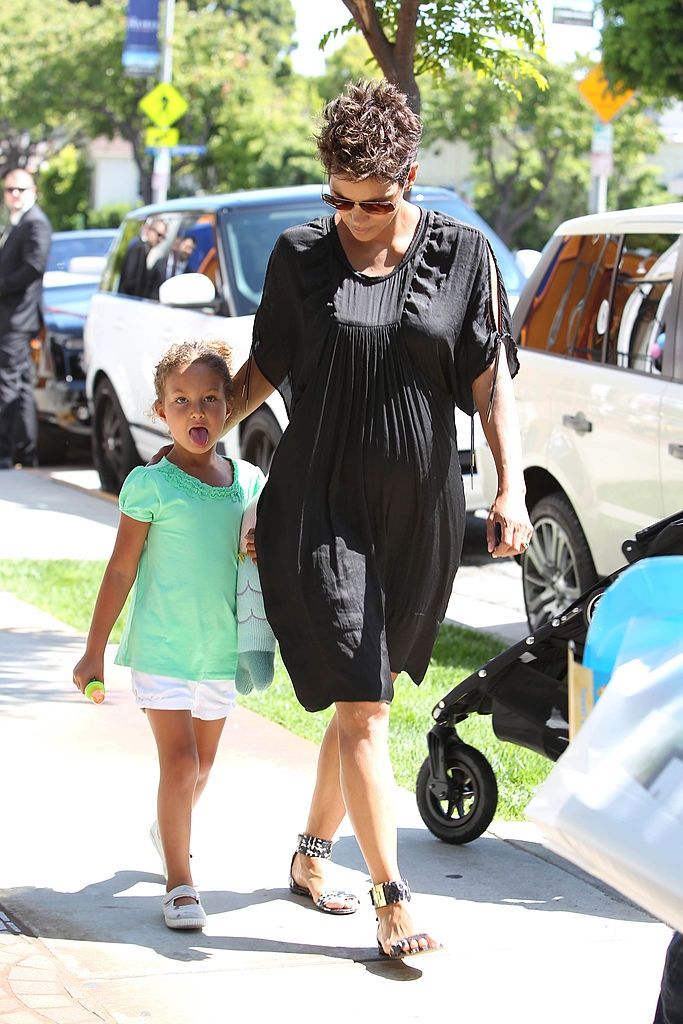 Halle Berry z córką Nahlą