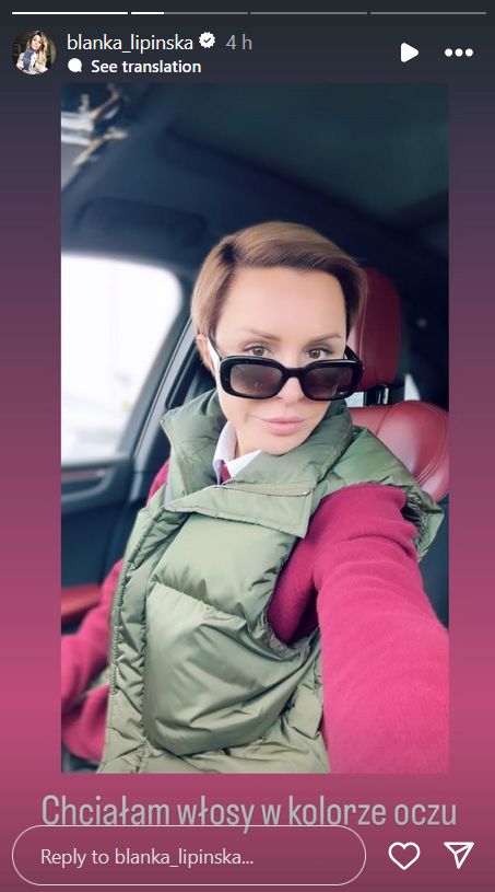 Blanka Lipińska przeszła kolejną metamorfozę