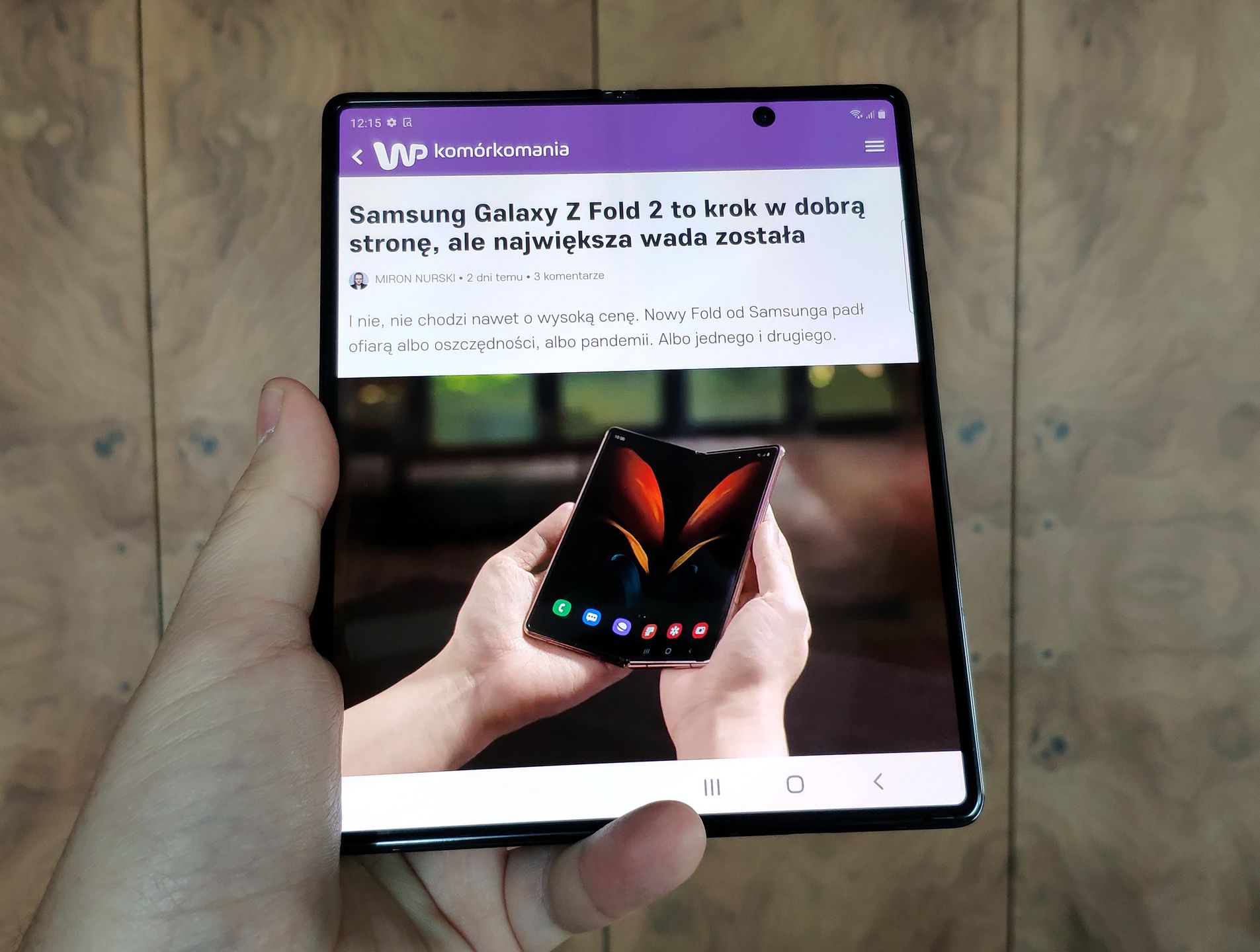 Samsung Galaxy Z Fold 2 w naszych rękach. Rewolucja została dopracowana 7