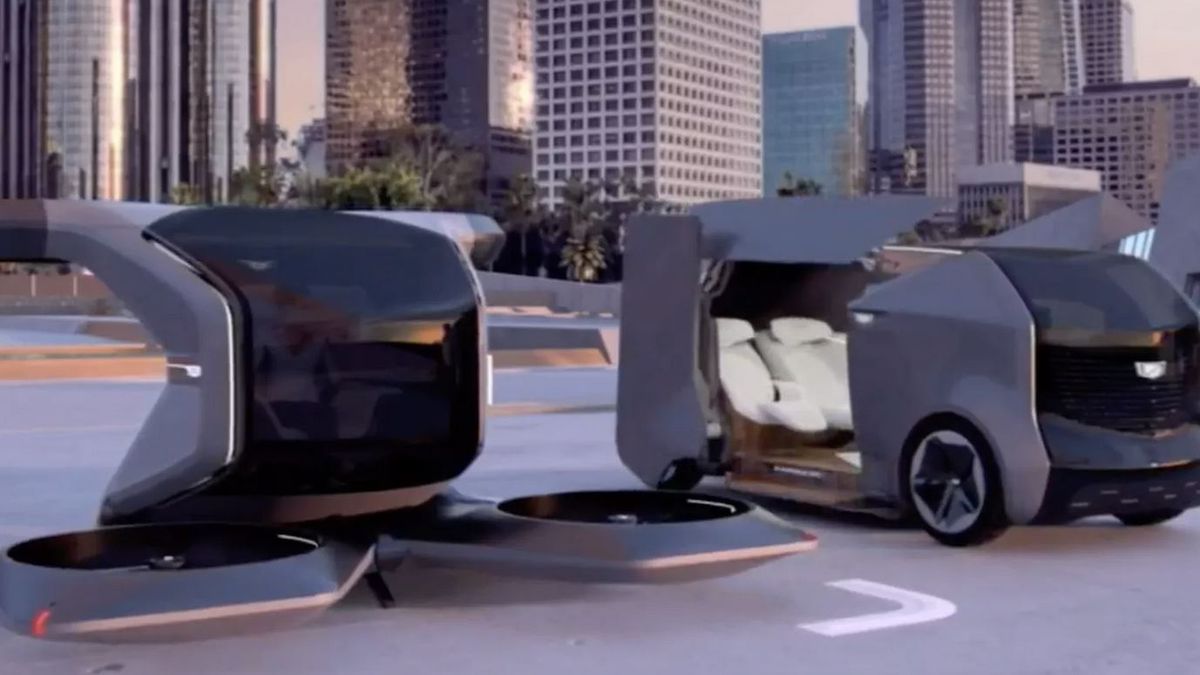 Latające samochody General Motors. Pobudzają wyobraźnię 1