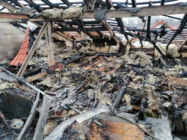 Bartek Żybul ma 3 miesiące. W pożarze stracił dach nad głową i pamiątki rodzinne. Trwa zbiórka na jego dom