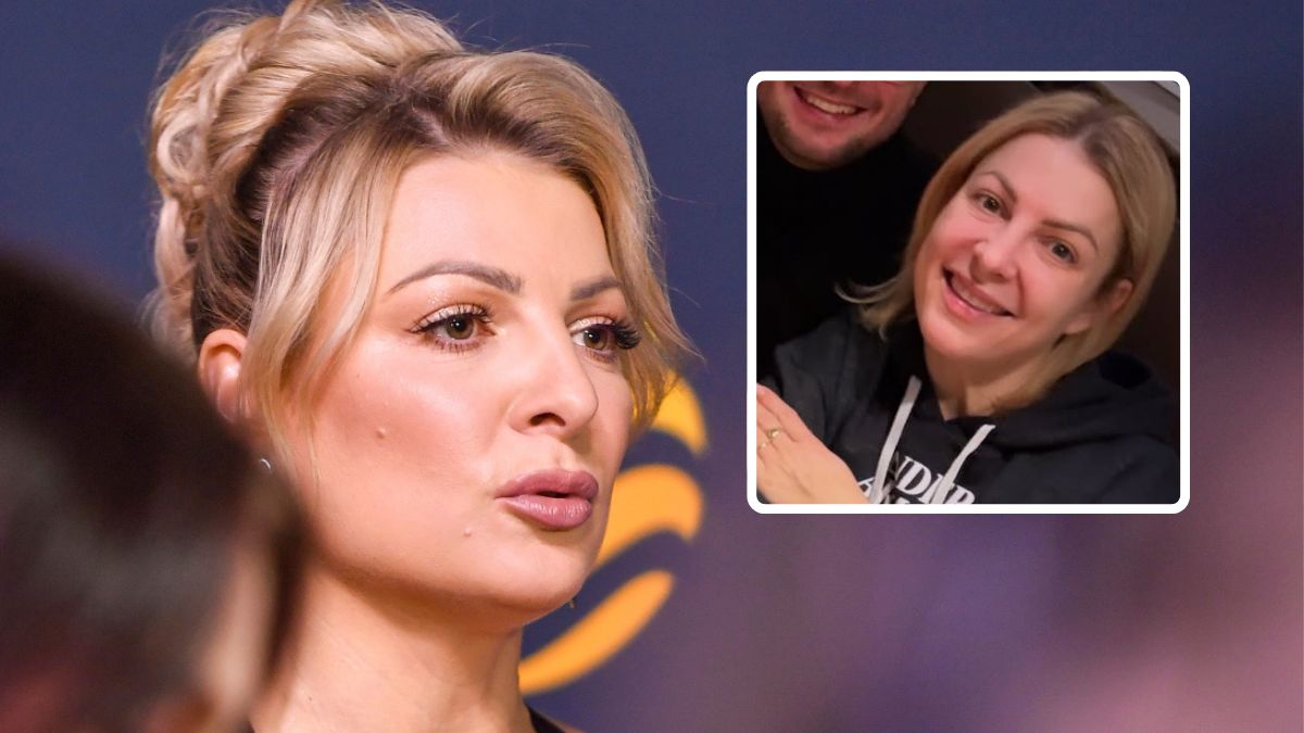 Magdalena Narożna na zdjęciu z partnerem. Różnie o nim mówiono