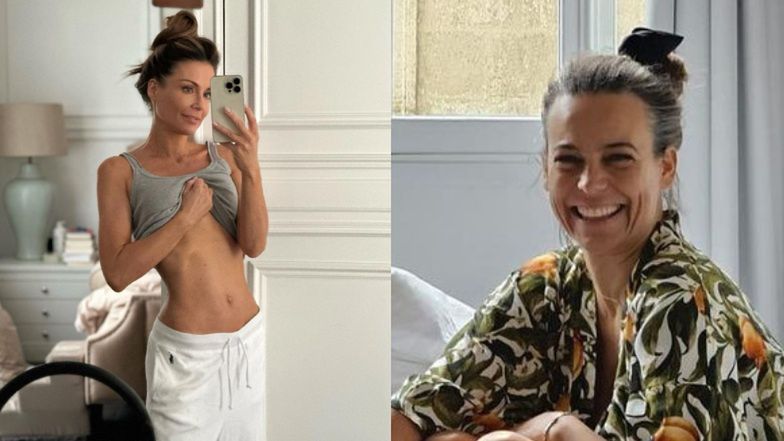 Mucha promuje własne sposoby na płaski brzuch pod postem Rozenek