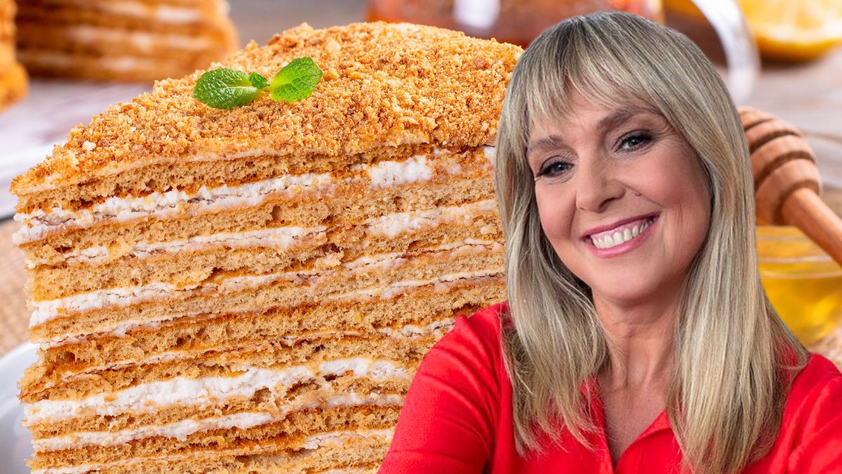 Ewa Wachowicz robi najlepszy miodownik na święta