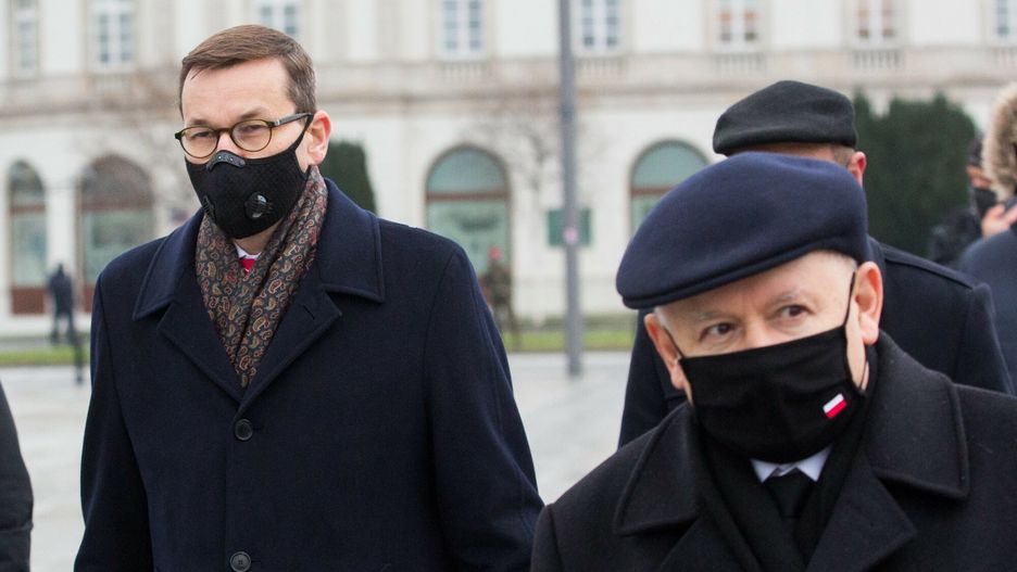Premier Mateusz Morawiecki i wicepremier, prezes PiS Jarosław Kaczyński udali się we wtorek do Kijowa