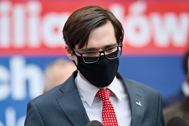 Na zdjęciu radny PiS z Gdyni Marek Dudziński