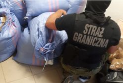 Celny strzał strażników granicznych. W aucie znaleźli nielegalny tytoń i poszukiwanego listem gończym