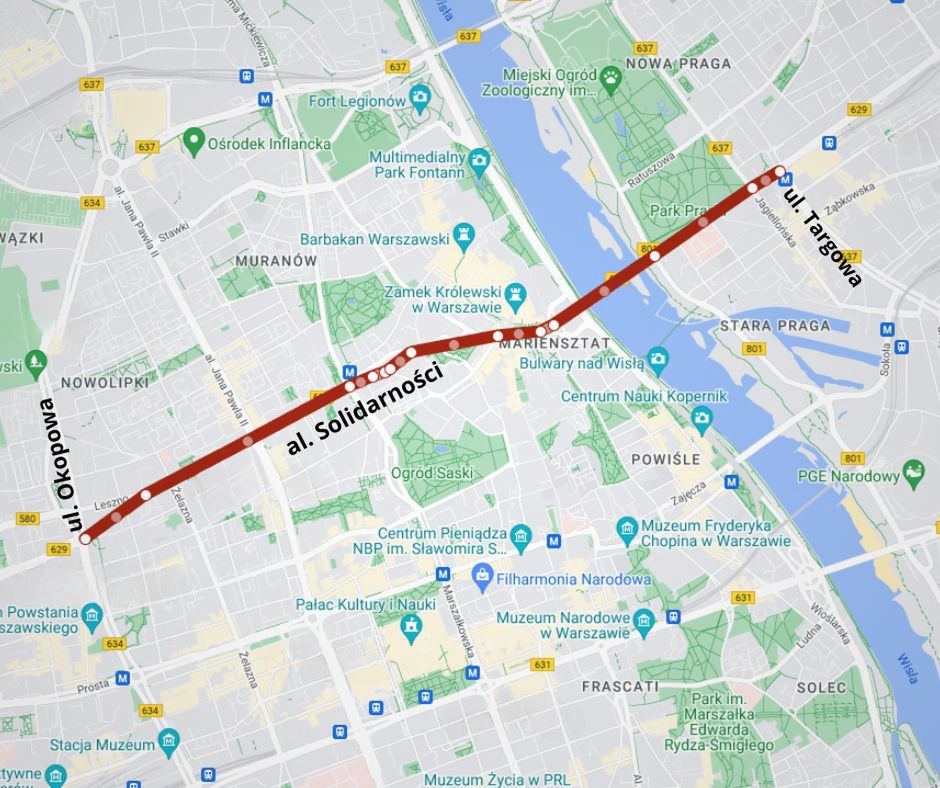 Policja opublikowała mapy