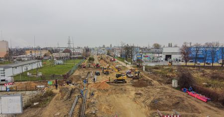 Pierwszy odcinek modernizacji ul. Przemysłowej zbliża się ku końcowi