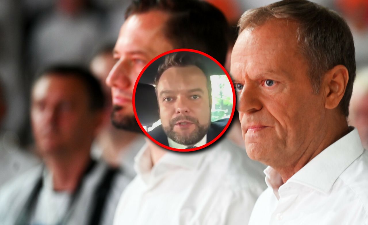 "Zachowuje się jak domokrążca". PiS uderza w Tuska ws. Miszalskiego