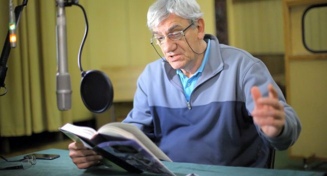 Wiktor Zborowski czyta w radiowej Dwójce powieść Bohumila Hrabala