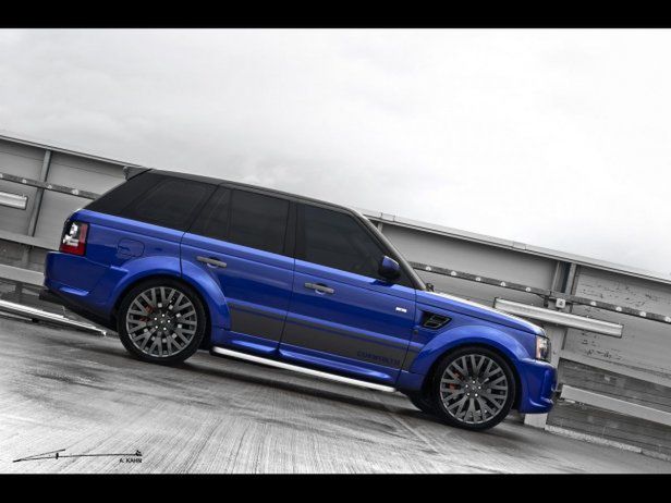 Cosworth + Kahn = Project Kahn Sport Supercharged HSE Imperial Blue Cosworth Edition (2012)