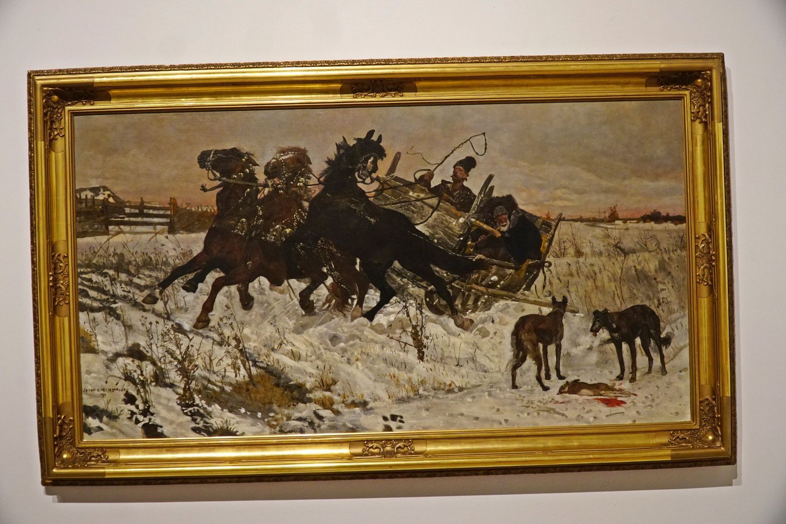 Galeria Sztuki Polskiej w głównym gmachu Muzeum Narodowego w Poznaniu.