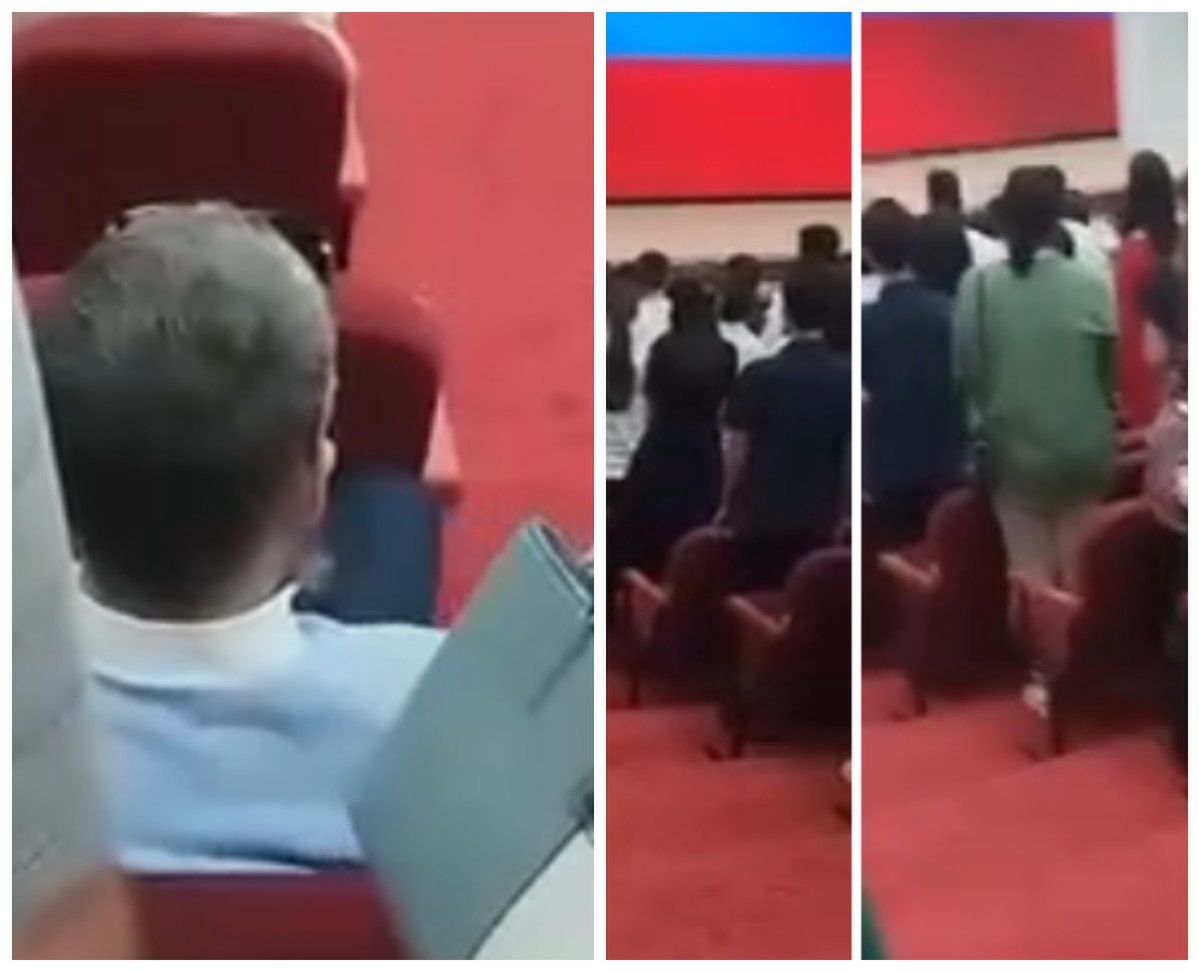 Parents fined for not standing during Russian anthem at school