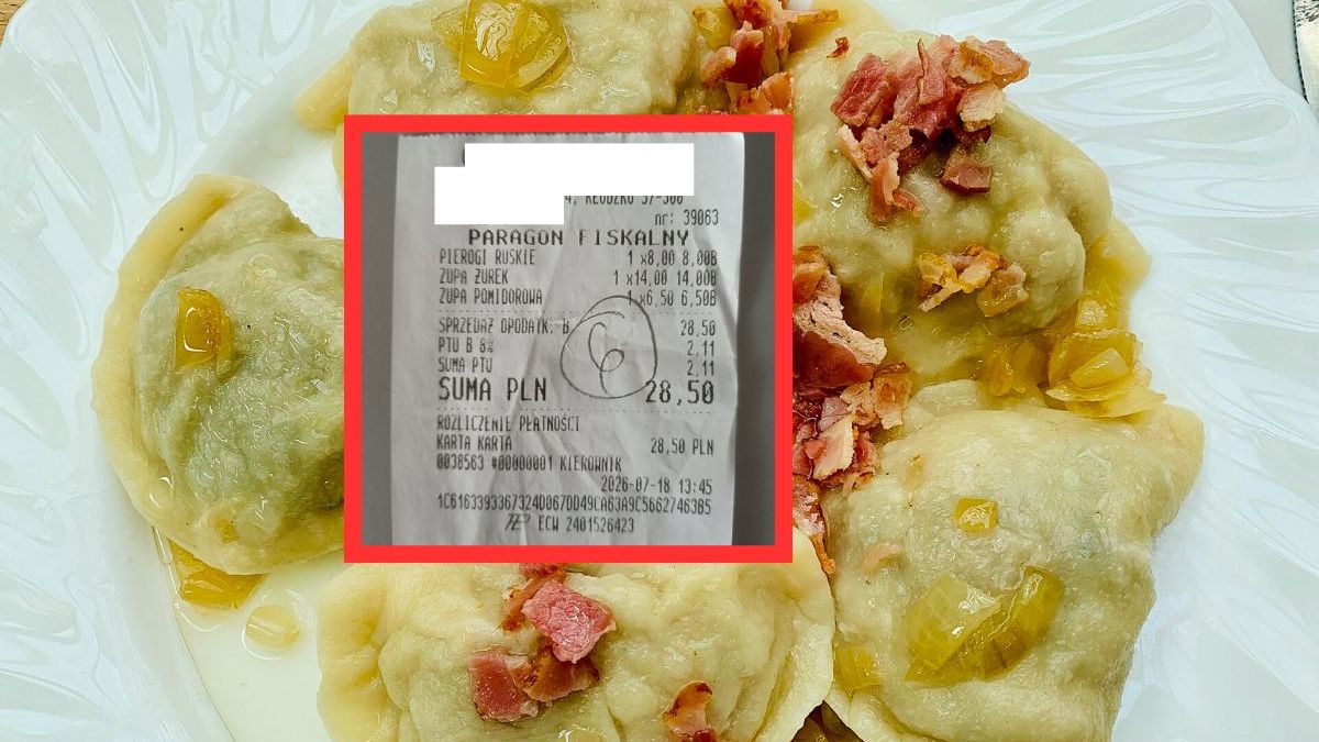 Obiad dla dwóch za grosze. Ten rachunek zaskakuje