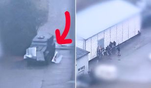 Staranowali bramę do posesji. Wielka akcja służb pod Gdańskiem