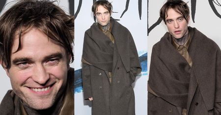 Robert Pattinson przebrał się za włóczęgę i poszedł na pokaz Diora