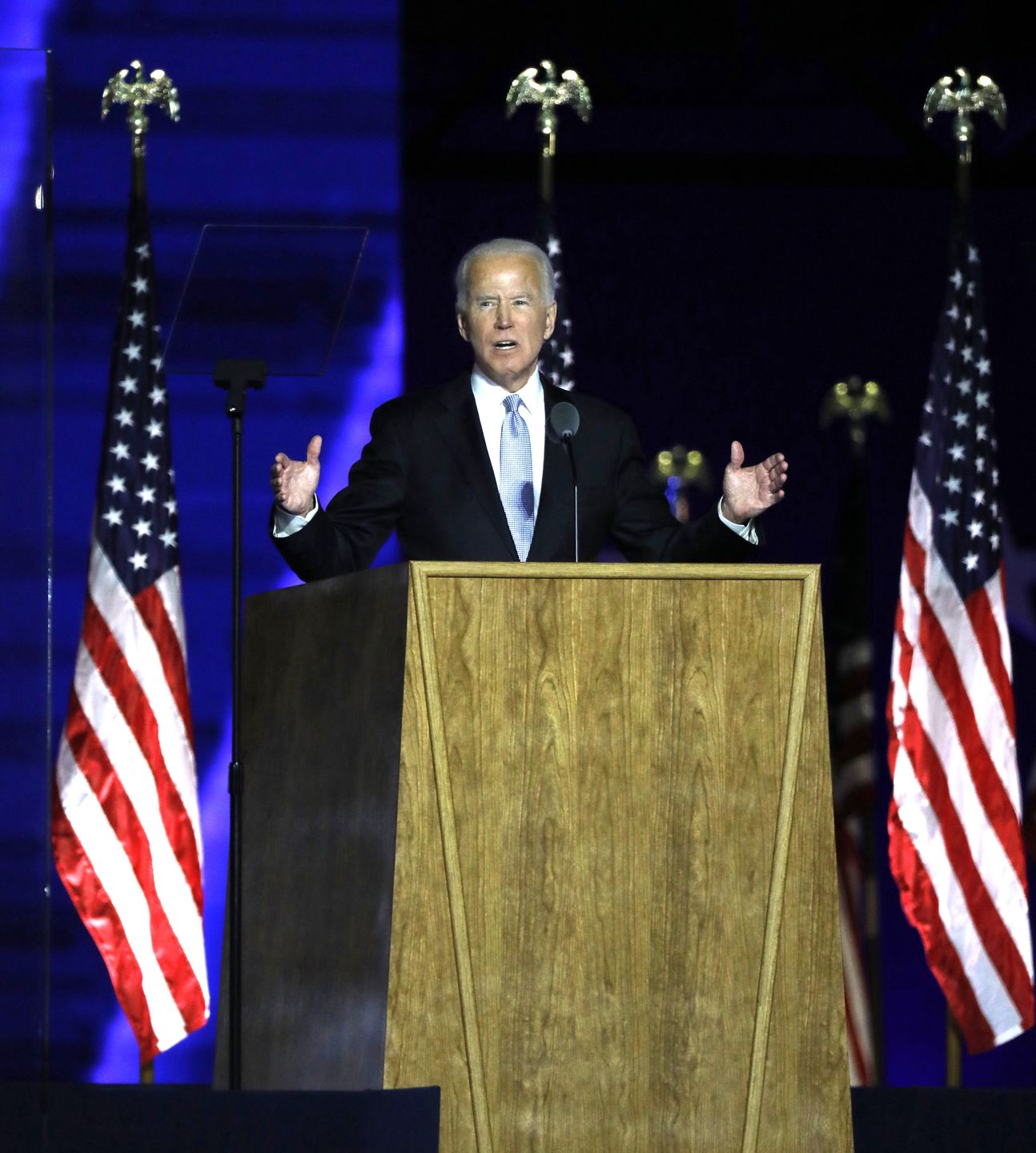 Joe Biden oddał hołd zmarłemu synowi