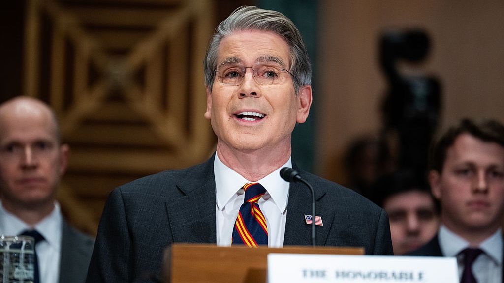 Bessent Senate Banking 2/5/26
UNITED STATES - FEBRUARY 5: Treasury Secretary Scott Bessent testifies during the Senate Banking, Housing and Urban Affairs Committee hearing titled "The Financial Stability Oversight Council's Annual Report to Congress," in Dirksen building on Thursday, February 5, 2026. (Tom Williams/CQ-Roll Call, Inc via Getty Images)
Tom Williams
dirksen building, housing and urban affairs committee, senate banking, 119th congress, treasury secretary