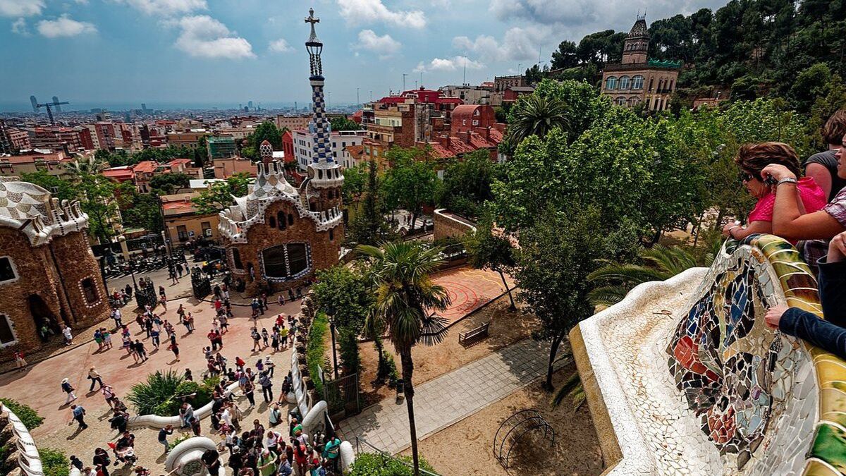 Park Guell w Barcelonie
