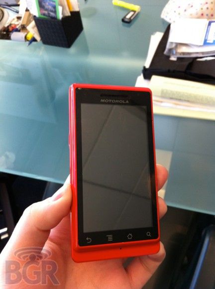 Motorola Milestone w barwach… Ferrari 2