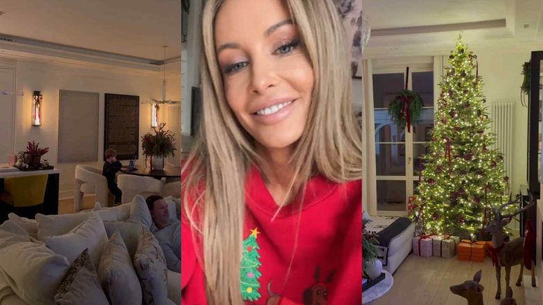 Małgorzata Rozenek udekorowała willę na święta