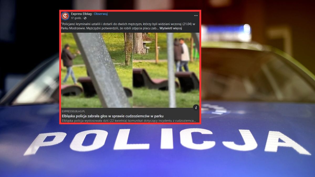 Niepokój w Elblągu. Cudzoziemcy mieli zaczepiać dzieci