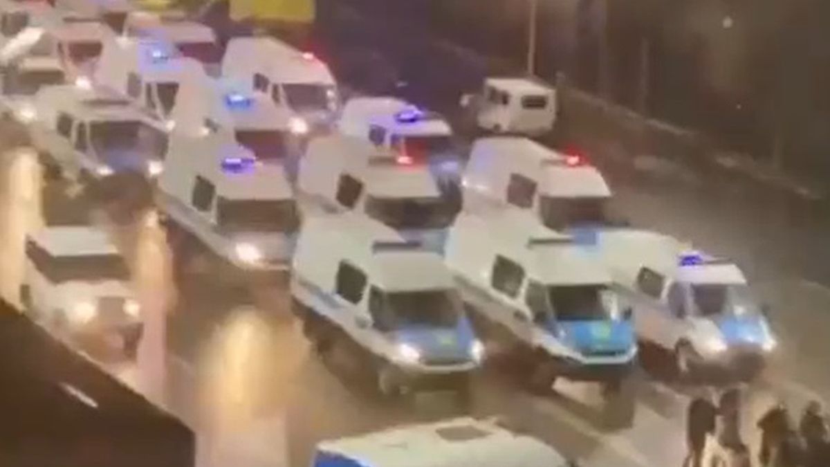 Kazachowie wyszli na ulice 