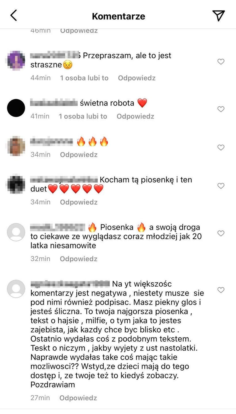 Marina usuwa negatywne komentarze o swojej piosence
