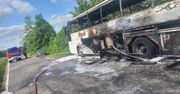 Pechowa wycieczka uczniów z lubelskiej podstawówki. Autokar stanął w płomieniach